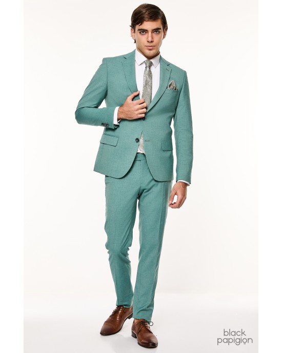 Κοστούμι Artisti Italiani μέντα SLIM FIT