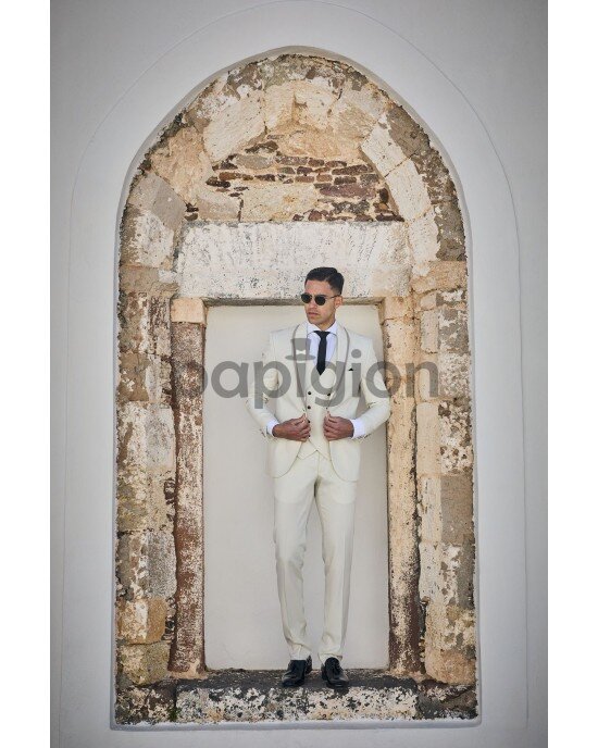 Κοστούμι 19V69 Italia Versace Abbigliamento άσπρο