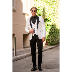 Κοστούμι Vittorio Smokin άσπρο