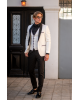 Κοστούμι Vittorio Smokin άσπρο SLIM FIT