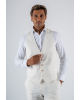 Κοστούμι Black Papigion Mandova λεύκο SLIM FIT