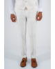 Κοστούμι Black Papigion Mandova λεύκο SLIM FIT
