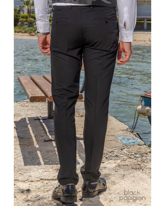 Κοστούμι 19V69 Italia Versace Abbigliamento Bruno Rolex άσπρο SLIM FIT