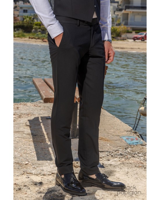 Κοστούμι 19V69 Italia Versace Abbigliamento Bruno Rolex άσπρο SLIM FIT