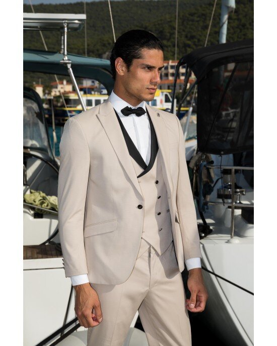 Κοστούμι 19V69 Italia Versace Abbigliamento μπεζ Κοστούμι 19V69 Italia Versace Abbigliamento μπεζ