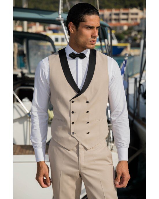 Κοστούμι 19V69 Italia Versace Abbigliamento μπεζ Κοστούμι 19V69 Italia Versace Abbigliamento μπεζ