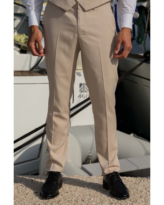 Κοστούμι 19V69 Italia Versace Abbigliamento μπεζ Κοστούμι 19V69 Italia Versace Abbigliamento μπεζ