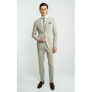 Κοστούμι Lexton μπεζ