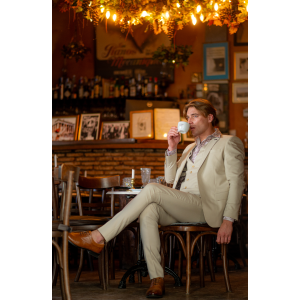 Κοστούμι Black Papigion μπεζ Κοστούμι Black Papigion μπεζ