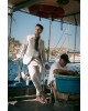 Κοστούμι Black Papigion μπεζ SLIM FIT