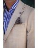 Κοστούμι Vittorio Ponte μπεζ SLIM FIT