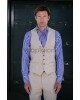 Κοστούμι Vittorio Ponte μπεζ SLIM FIT