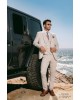Κοστούμι Black Papigion μπεζ SLIM FIT