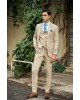Κοστούμι Dezign μπεζ SLIM FIT Κοστούμι Dezign μπεζ SLIM FIT