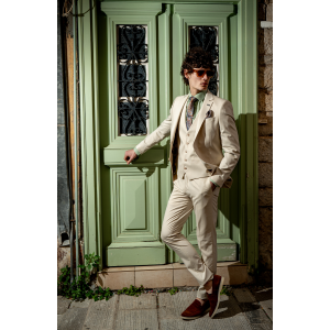 Κοστούμι Black Papigion Napoli μπεζ