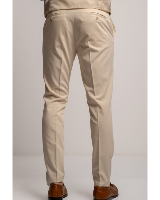 Κοστούμι Black Papigion Napoli μπεζ SLIM FIT