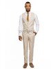 Κοστούμι Dezign μπεζ SLIM FIT