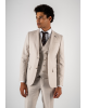 Κοστούμι Black Papigion Portofino μπεζ SLIM FIT