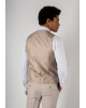 Κοστούμι Black Papigion Portofino μπεζ SLIM FIT