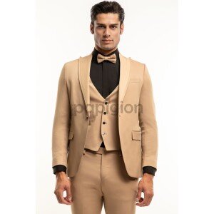 Κοστούμι 19V69 Italia Versace Abbigliamento Adriano μπεζ