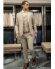 Κοστούμι Artisti Italiani μπεζ SLIM FIT