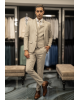 Κοστούμι Artisti Italiani μπεζ SLIM FIT