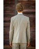 Κοστούμι Dezign μπεζ καρό SLIM FIT