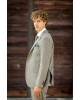 Κοστούμι Dezign μπεζ καρό SLIM FIT