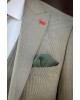 Κοστούμι Dezign μπεζ καρό SLIM FIT