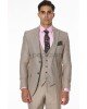 Κοστούμι Fabio Franco μπεζ SLIM FIT Κοστούμι Fabio Franco μπεζ SLIM FIT