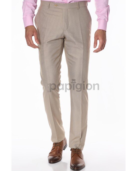 Κοστούμι Fabio Franco μπεζ SLIM FIT Κοστούμι Fabio Franco μπεζ SLIM FIT