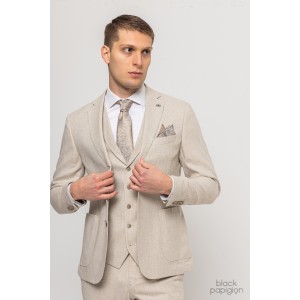 Κοστούμι 19V69 Italia Versace Abbigliamento Boho μπεζ Κοστούμι 19V69 Italia Versace Abbigliamento Boho μπεζ