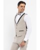 Κοστούμι 19V69 Italia Versace Abbigliamento Bruno μπεζ SLIM FIT