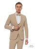 Κοστούμι 19V69 Italia Versace Abbigliamento Smoking Strech μπεζ SLIM FIT