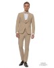 Κοστούμι 19V69 Italia Versace Abbigliamento Smoking Strech μπεζ SLIM FIT