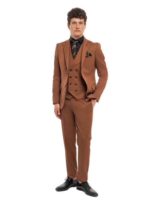 Κοστούμι Black Papigion cinnamon SLIM FIT