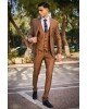 Κοστούμι Fabio Franco καφέ Κοστούμι Fabio Franco καφέ