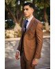 Κοστούμι Fabio Franco καφέ Κοστούμι Fabio Franco καφέ