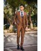 Κοστούμι Fabio Franco καφέ Κοστούμι Fabio Franco καφέ