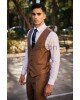 Κοστούμι Fabio Franco καφέ Κοστούμι Fabio Franco καφέ