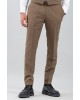 Κοστούμι Vittorio Alesio καφέ SLIM FIT