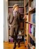 Κοστούμι Vittorio Luca καφέ SLIM FIT