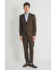 Κοστούμι Vittorio Luca καφέ SLIM FIT