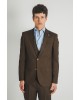 Κοστούμι Vittorio Luca καφέ SLIM FIT