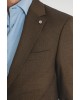 Κοστούμι Vittorio Luca καφέ SLIM FIT