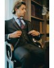 Κοστούμι Vittorio Luca καφέ SLIM FIT