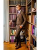 Κοστούμι Vittorio Luca καφέ SLIM FIT