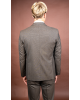 Κοστούμι Vittorio Notte καφέ SLIM FIT
