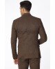 Κοστούμι Vittorio Tesino καφέ SLIM FIT Κοστούμι Vittorio Tesino καφέ SLIM FIT