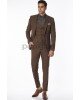 Κοστούμι Vittorio Tesino καφέ SLIM FIT Κοστούμι Vittorio Tesino καφέ SLIM FIT